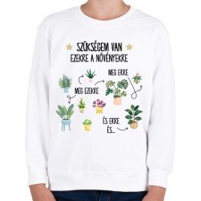 PRINTFASHION Szükségem van ezekre - Gyerek pulóver - Fehér gyerek pulóver, kardigán