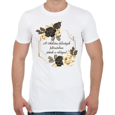 PRINTFASHION Születésnap feleség február PM PF - Férfi póló - Fehér férfi póló