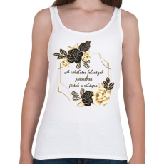 PRINTFASHION Születésnap feleség június PM PF - Női atléta - Fehér