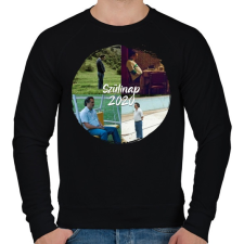 PRINTFASHION Szülinap 2020 - Férfi pulóver - Fekete férfi pulóver, kardigán