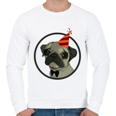 PRINTFASHION szülinap - Férfi pulóver - Fehér