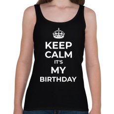 PRINTFASHION SZÜLINAP - Női atléta - Fekete