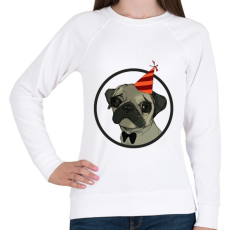 PRINTFASHION szülinap - Női pulóver - Fehér