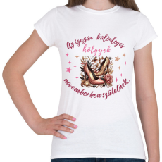 PRINTFASHION Szülinap november hölgyeknek - Női póló - Fehér