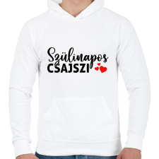 PRINTFASHION Szülinapos Csajszi - Férfi kapucnis pulóver - Fehér női pulóver, kardigán