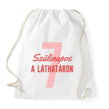 PRINTFASHION Szülinapos - Számmal - Sportzsák, Tornazsák - Fehér tornazsák