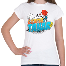 PRINTFASHION Szuper tanár - Női póló - Fehér