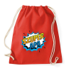 PRINTFASHION SzuperApa! - Sportzsák, Tornazsák - Piros