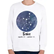 PRINTFASHION Szűz - Gyerek pulóver - Fehér gyerek pulóver, kardigán