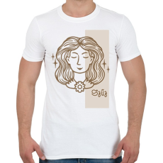 PRINTFASHION Szűz horoszkóp - Férfi póló - Fehér