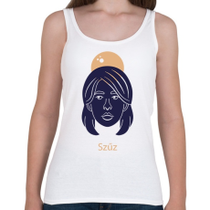 PRINTFASHION Szűz minta - Női atléta - Fehér