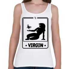 PRINTFASHION szűz - Női atléta - Fehér