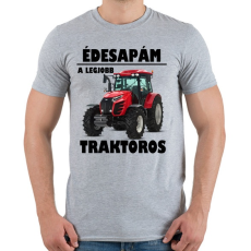 PRINTFASHION T02 - Férfi póló - Sport szürke