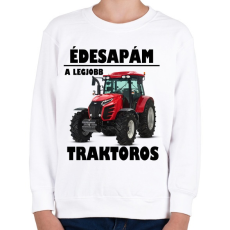 PRINTFASHION T02 - Gyerek pulóver - Fehér