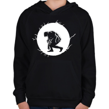 PRINTFASHION T800 - Gyerek kapucnis pulóver - Fekete gyerek pulóver, kardigán