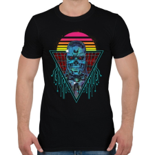PRINTFASHION T-800 - Férfi póló - Fekete férfi póló