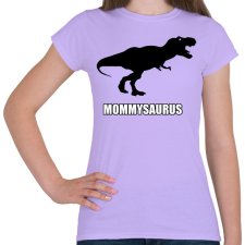 PRINTFASHION T-rex család - Mommysaurus - Női póló - Viola női póló
