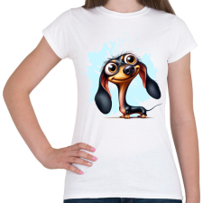 PRINTFASHION Tacsi - Női póló - Fehér női póló