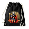 PRINTFASHION TACSIKIRÁLY - Sportzsák, Tornazsák - Fekete