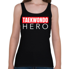 PRINTFASHION TAEKWONDO HERO - Női atléta - Fekete