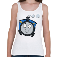 PRINTFASHION Tamás a kisvasút - Női atléta - Fehér