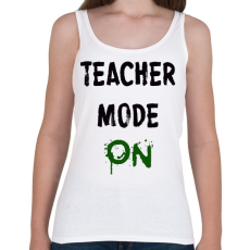 PRINTFASHION TANÁR MÓD BE - Női atléta - Fehér