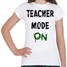 PRINTFASHION TANÁR MÓD BE - Női póló - Fehér női póló