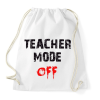 PRINTFASHION TANÁR MÓD KI - Sportzsák, Tornazsák - Fehér