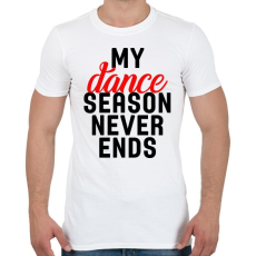 PRINTFASHION Tánc oktató - Férfi póló - Fehér