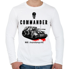 PRINTFASHION tank2 - Férfi hosszú ujjú póló - Fehér férfi póló