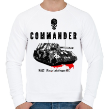 PRINTFASHION tank2 - Férfi pulóver - Fehér férfi pulóver, kardigán