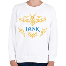 PRINTFASHION Tank - Gyerek pulóver - Fehér gyerek pulóver, kardigán