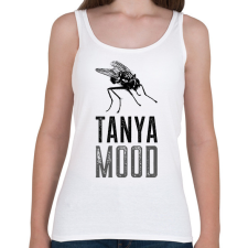 PRINTFASHION TANYA MOOD - Női atléta - Fehér női trikó