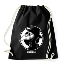 PRINTFASHION Tapasztalt - Sportzsák, Tornazsák - Fekete tornazsák