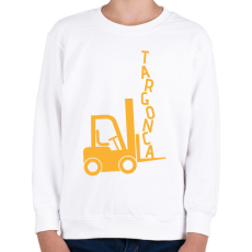 PRINTFASHION Targonca - Gyerek pulóver - Fehér