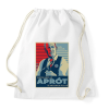 PRINTFASHION Tartsd meg az aprót! - Sportzsák, Tornazsák - Fehér