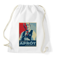 PRINTFASHION Tartsd meg az aprót! - Sportzsák, Tornazsák - Fehér tornazsák