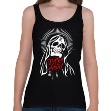 PRINTFASHION Tattoo Addict - Női atléta - Fekete női trikó