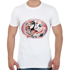 PRINTFASHION Tavasz - Férfi póló - Fehér