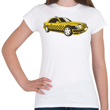 PRINTFASHION Taxi - Női póló - Fehér női póló