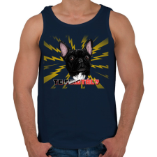 PRINTFASHION TE FINGTÁL 3 - Férfi atléta - Sötétkék atléta, trikó