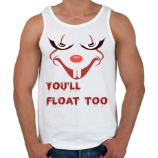 PRINTFASHION te is lebeghetsz2 - Férfi atléta - Fehér