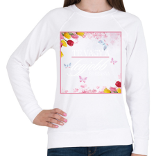 PRINTFASHION Te vagy a legjobb édesanya - Női pulóver - Fehér női pulóver, kardigán