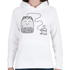 PRINTFASHION Tea-shirt - Női kapucnis pulóver - Fehér