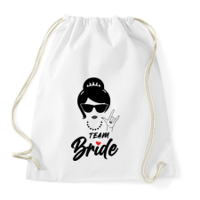 PRINTFASHION Team Bride 2 - Sportzsák, Tornazsák - Fehér tornazsák
