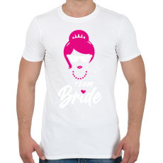 PRINTFASHION Team Bride fehér - Férfi póló - Fehér