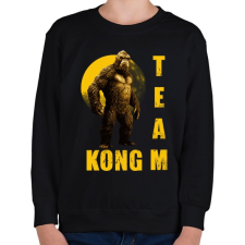 PRINTFASHION TEAM KONG - Gyerek pulóver - Fekete gyerek pulóver, kardigán