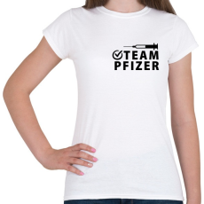 PRINTFASHION Team Pfizer - Női póló - Fehér