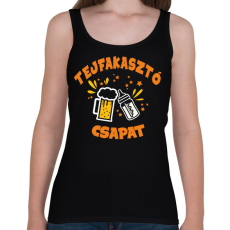 PRINTFASHION Tejfakasztó csapat - Női atléta - Fekete