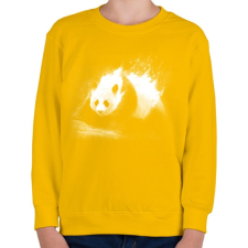 PRINTFASHION Tejpanda - Gyerek pulóver - Sárga gyerek pulóver, kardigán